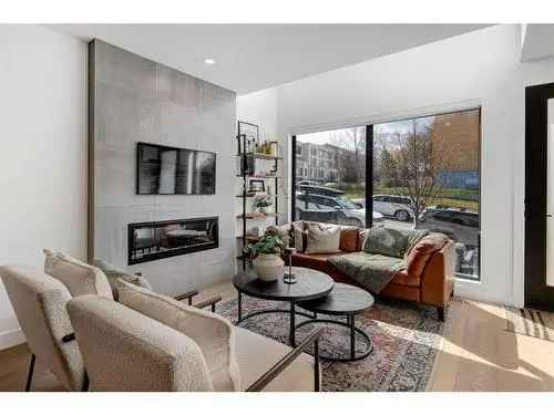South Calgary Townhouse For Sale Modern 3 Bed 3 Bath