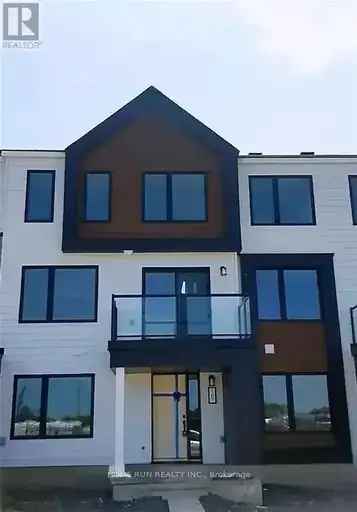 3-Storey Townhouse in Barrhaven with 2-Car Garage