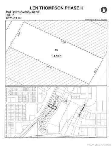 Land For Sale in City of Lacombe, Alberta