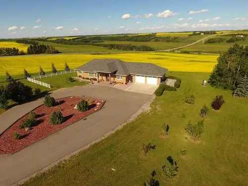 Acreage Executive Bungalow with Shop Barn & Outbuildings