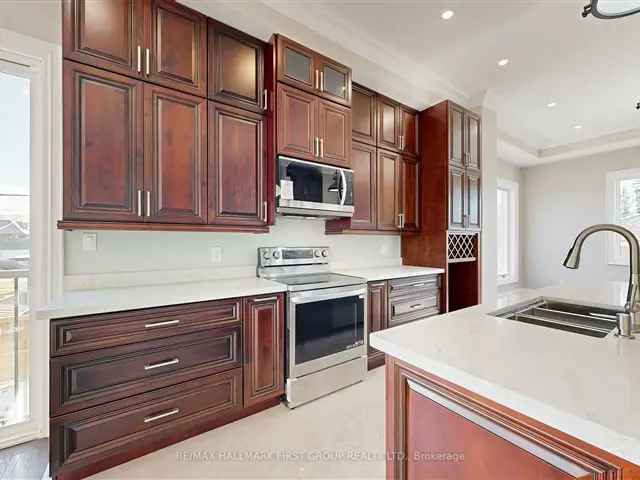 Luxury Newly Built Home Pickering Modern Open Concept Gourmet Kitchen Finished Basement