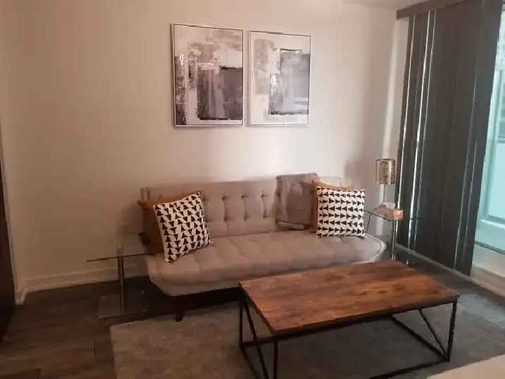 Furnished one bedroom condo for rent in Toronto near key attractions