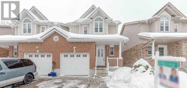 4 Bedroom 3.5 Bath Semi-Detached House in Kitchener