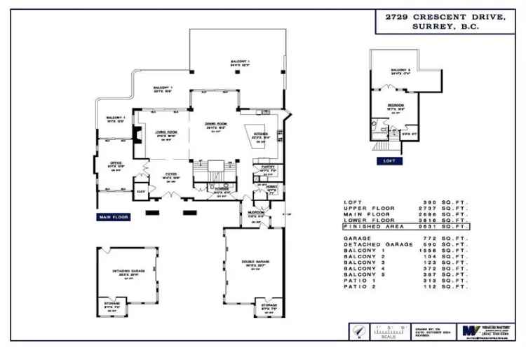 2729 CRESCENT Drive in Surrey: Crescent Bch Ocean Pk. House for sale in “Crescent Heights Bluff Property” (South Surrey White Rock)  : MLS®# R2939146