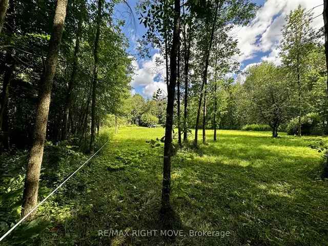 07 Acre Ramara Lot Dream Home Near Lake St John