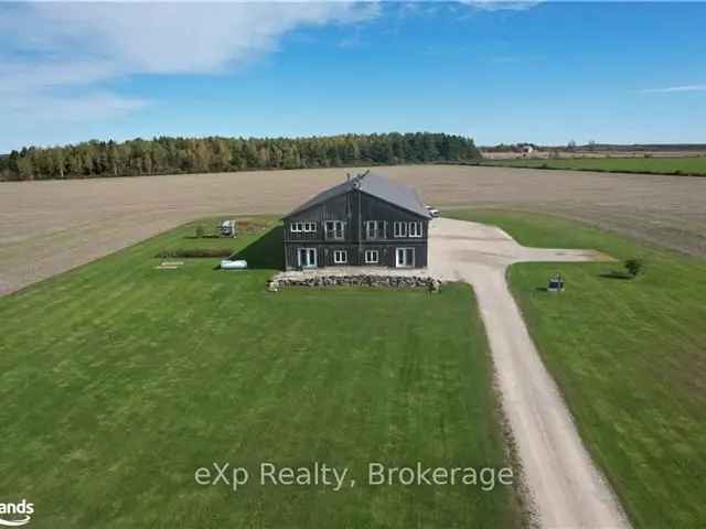 96-Acre Private Property w/ Custom 2-Family Home & Farmland