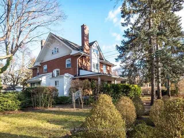 Stunning Century Home in Old Oakville with Modern Conveniences