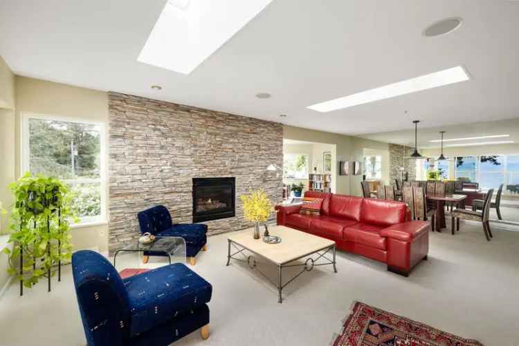 Waterfront Home Salish Sea View Gated Community 3 Bedroom