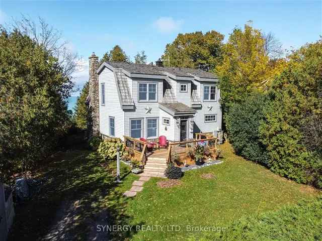 Stunning Lake Huron Beachfront Two Story Home