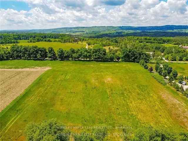 Land For Sale in Mulmur, Ontario