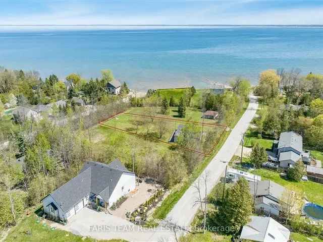 Georgian Bay Dream Home Lot Near Collingwood and Blue Mountain