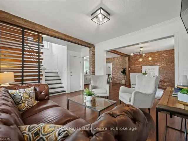 Downtown Kitchener 5-Bedroom Home with Basement Apartment