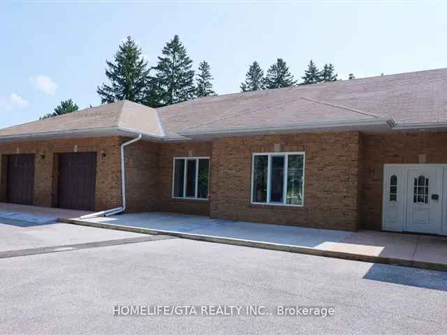 Custom Bungalow 191 Acres Retirement Home 4368 Sq Ft Main Floor 5119 Sq Ft Basement