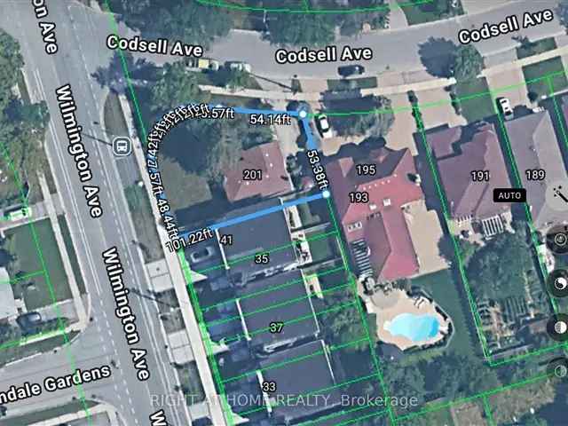 Development Opportunity: Build 3 Detached Homes or 4 Townhomes