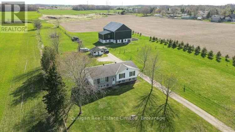 50 Acre Hobby Farm near Tiverton with Renovated Home and Barn