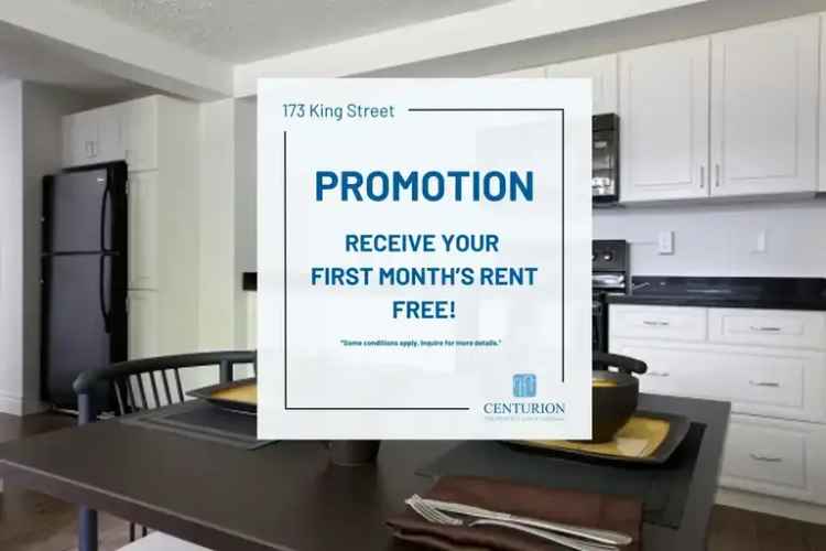 Apartment For Rent in 173, King Street North, Waterloo, Ontario