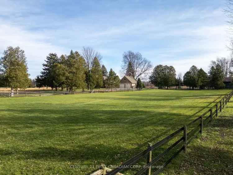 Hobby Farm near Mount Brydges: 2.65 Acres, Horse Barn, and Charming Home