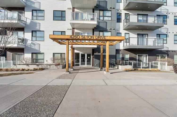 Buy condo in Seton with mountain views and modern features