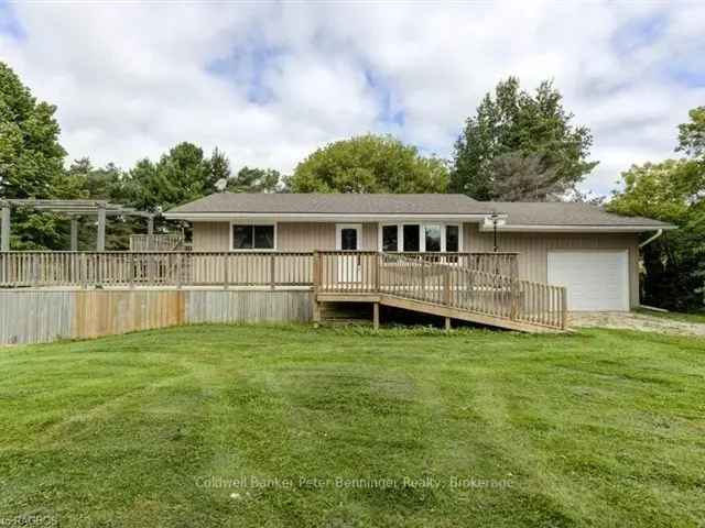 2 Bed 1.5 Bath Home with Detached Garage Shop Near Port Elgin