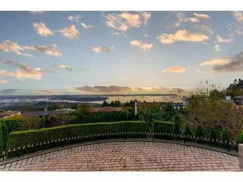 Gated Mansion with Panoramic Views in West Vancouver