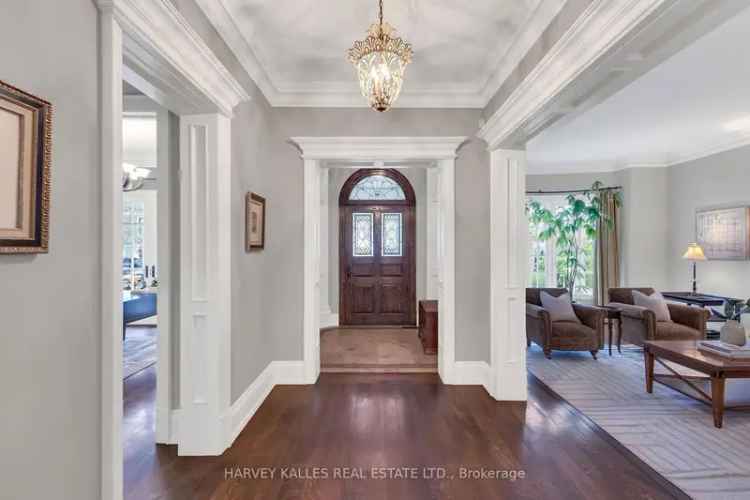 Richard Wengle Custom Georgian Home in Lawrence Park
