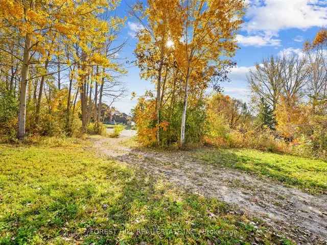 34 Acre Waterfront Lot Chemong Lake Dream Home