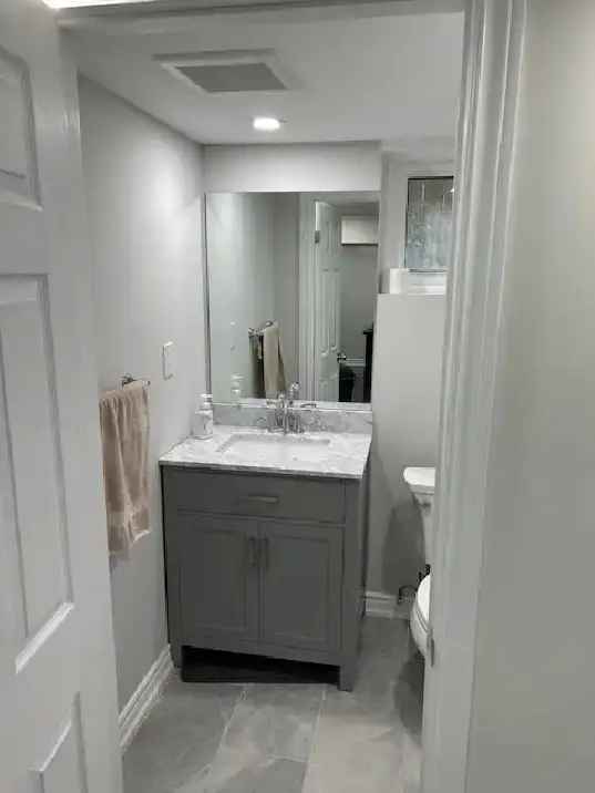 2 Bedroom Basement Apartment for Rent