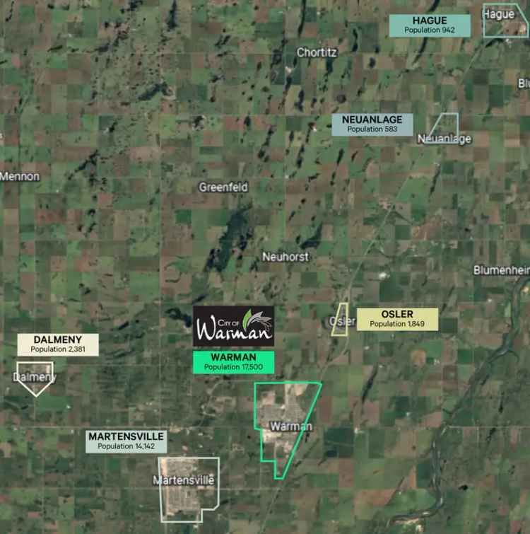 Highway 11 Commercial Land 95 Acres RM of Corman Park