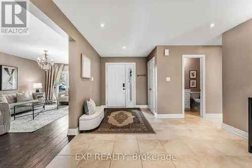 Buy House in Glen Abbey Oakville with Pool and Gourmet Kitchen