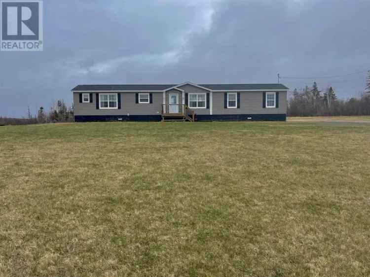 3-Bedroom Mini Home in Midgell PEI with Water Views