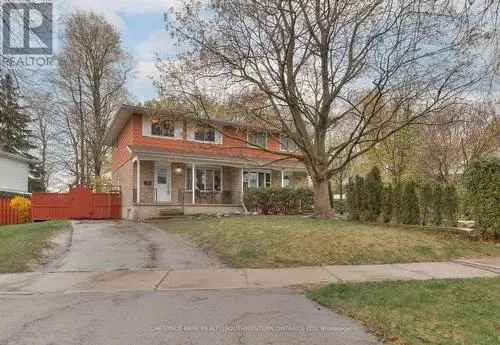 Updated 3-Bedroom Semi-Detached Home in Kitchener ON
