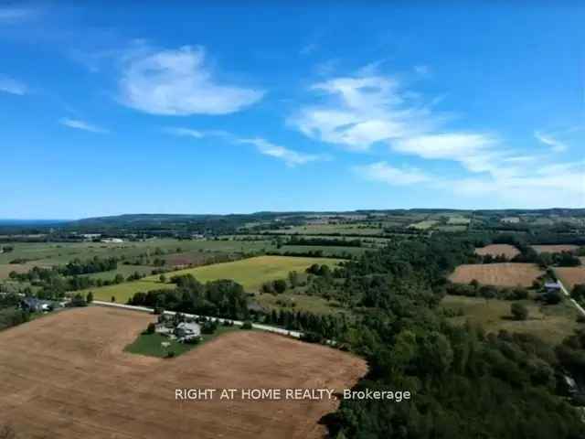 171 Acres in Oro-Medonte: Farmland, Camping, Development Opportunity