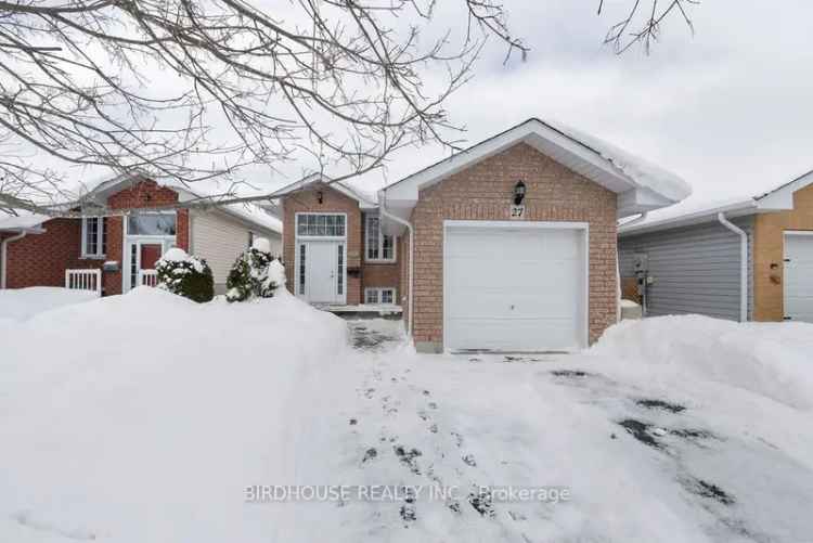 Cute 2+1 Bedroom Raised Bungalow with Garage and Rec Room