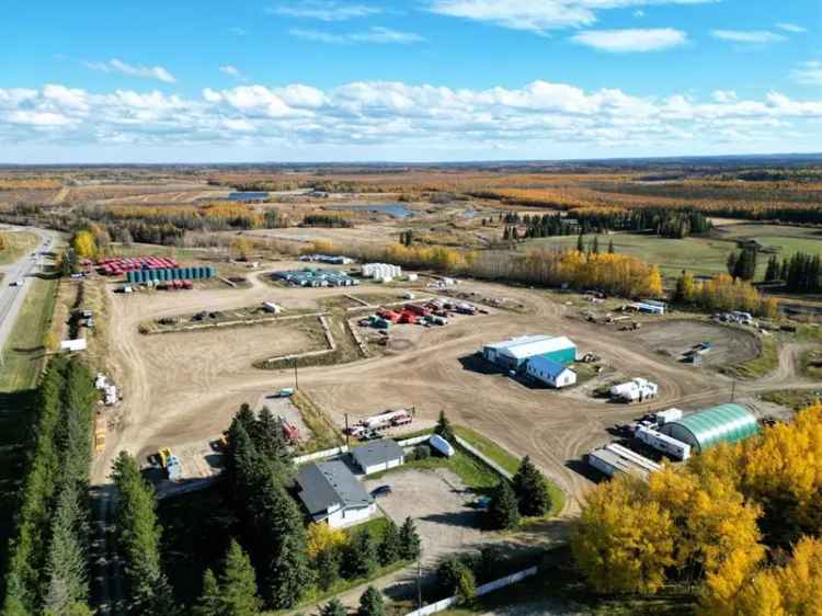 Spacious Edson CommercialIndustrial Property 2646 Acres 5500 Sq Ft Shop