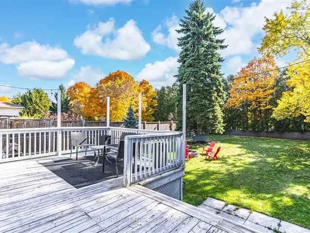 Spacious Sidesplit Home In Barrie On Large Lot