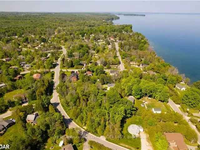 1-Acre Lake Simcoe Retreat Double Lot Build Your Dream Home