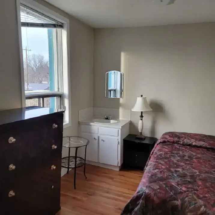 Furnished room-newly renovated-all utilities are included