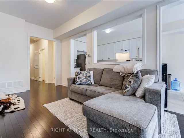 4 Year New 3 Bed 3 Bath Freehold Townhome Open Concept