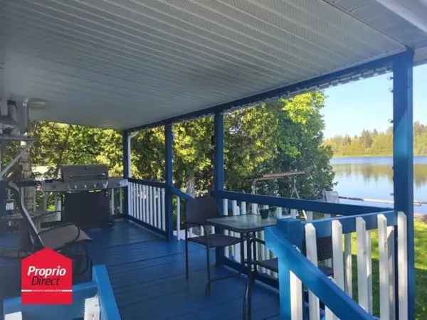 Lakefront Bungalow 3-Season Rental Bas-Saint-Laurent