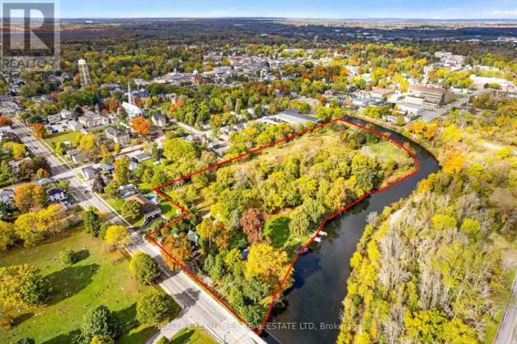 Perth Waterfront Business Opportunity 5 Acres Tay River
