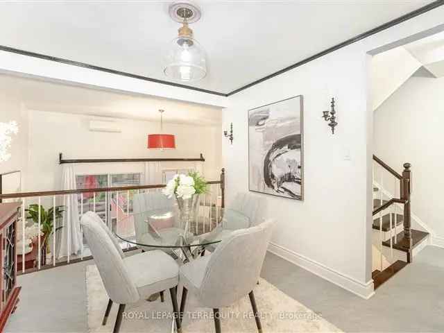 Beautifully Renovated Cooksville Townhome Near LRT