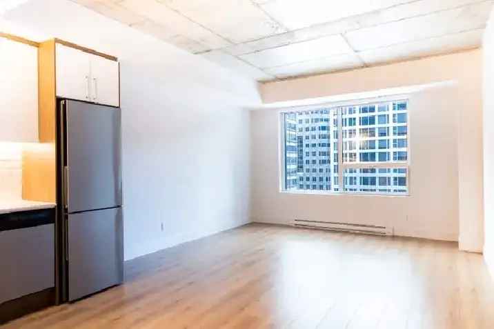 Transferring my furnished studio lease! Located in DT montréal!