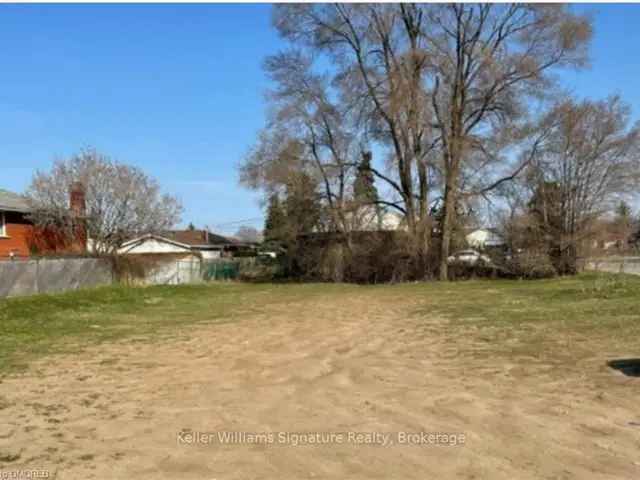 Stoney Creek Residential Building Lot - Fourplex Potential