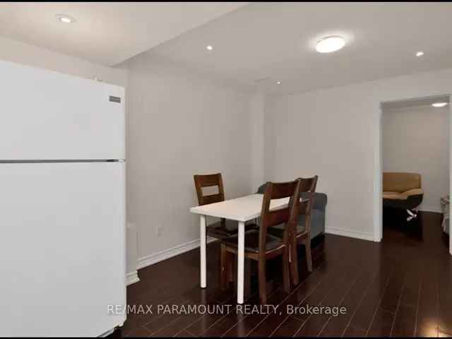 Bright 1 Bedroom Basement Apartment in Springdale Near Transit