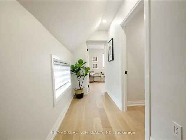 Beautifully Renovated Detached Home Near Parks and Schools