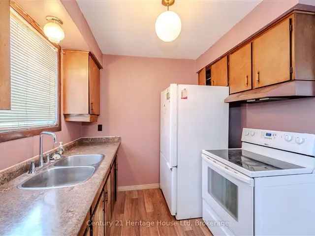 3 Bedroom Semi-Detached Home in Kitchener - Great Potential