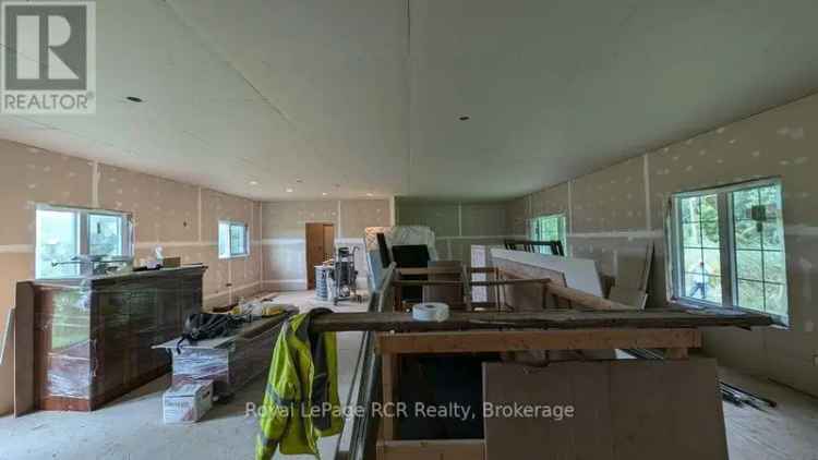 6-Acre Bungalow with Attached Garage Near Owen Sound