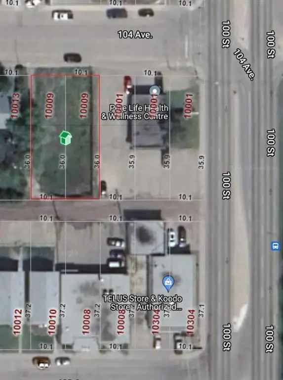 Downtown Grande Prairie Commercial Lots - Investment Opportunity