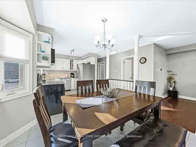 Spacious 3-Bed 4-Bath Freehold Semi in Armitage South of Newmarket