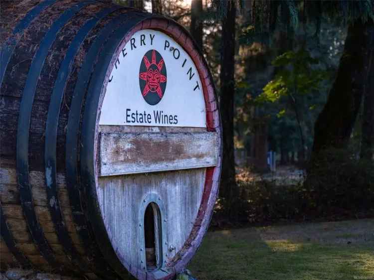 Cherry Point Estate Wines: Agricultural Estate in Cowichan Valley